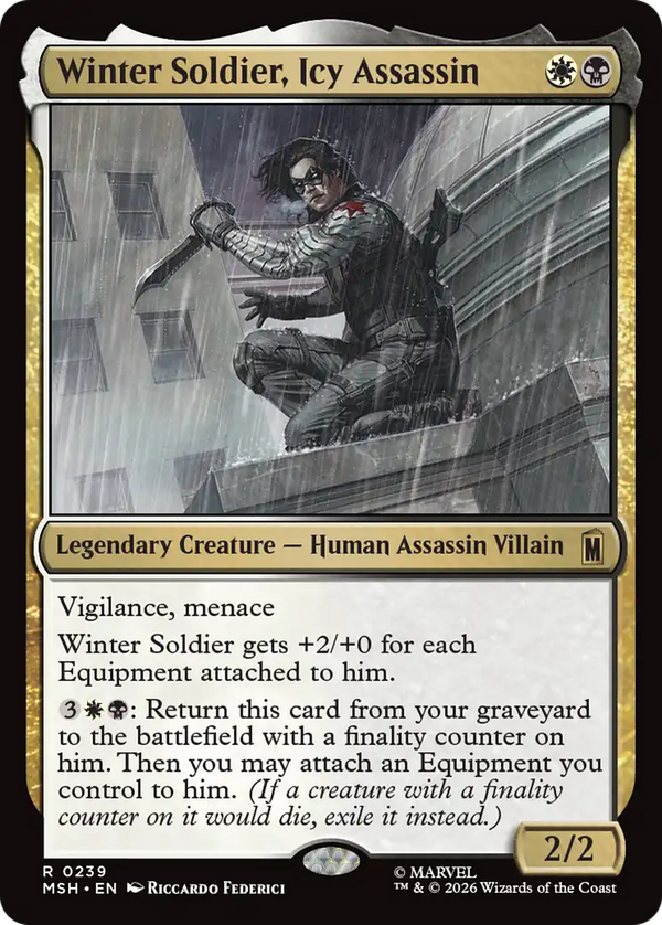 Winter Soldier, Icy Assassin (msh)