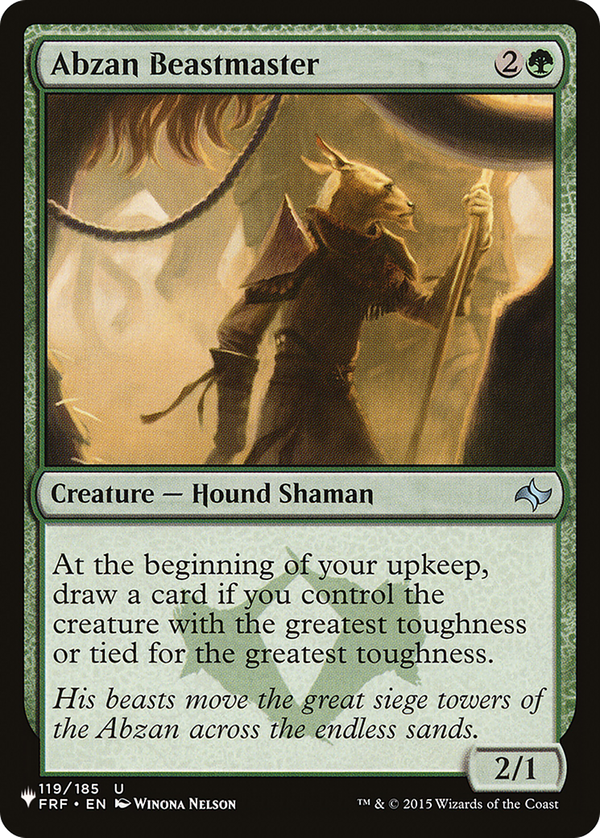 Abzan Beastmaster (plst)
