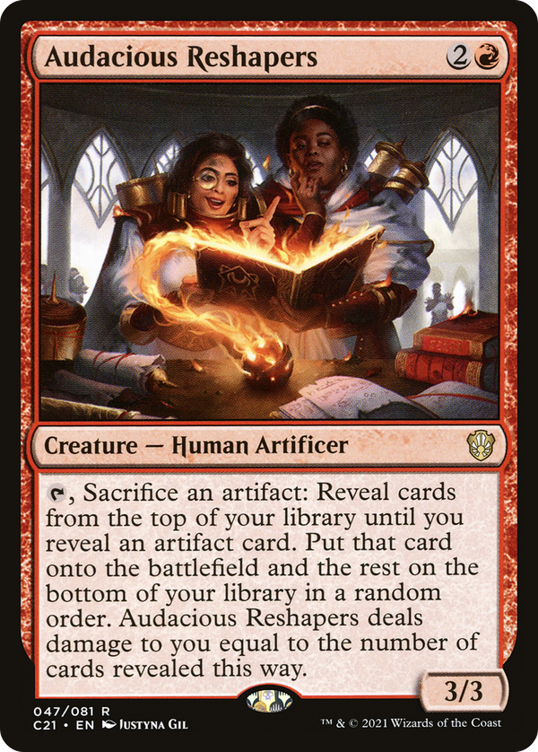 Audacious Reshapers (c21)
