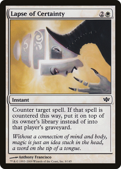 Lapse of Certainty