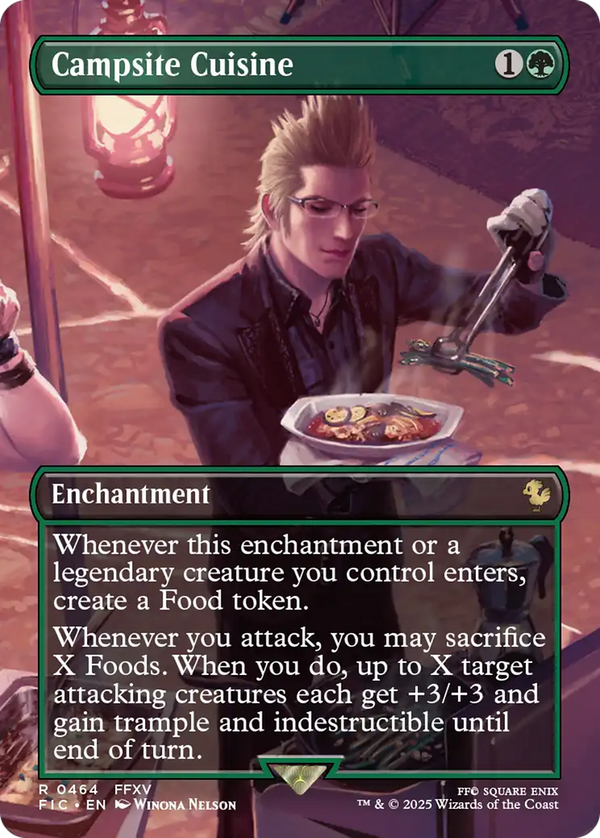 Campsite Cuisine (fic)