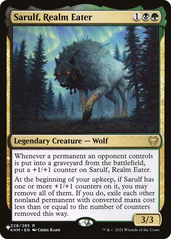 Sarulf, Realm Eater (plst)