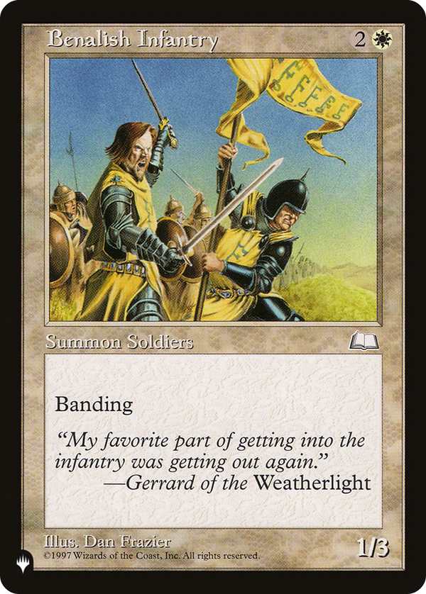 Benalish Infantry (plst)