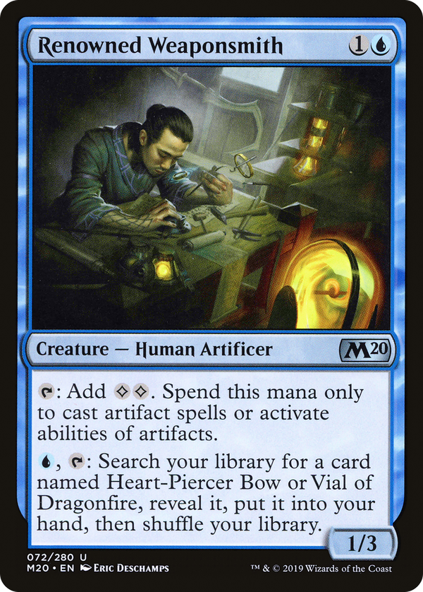 Renowned Weaponsmith (m20)