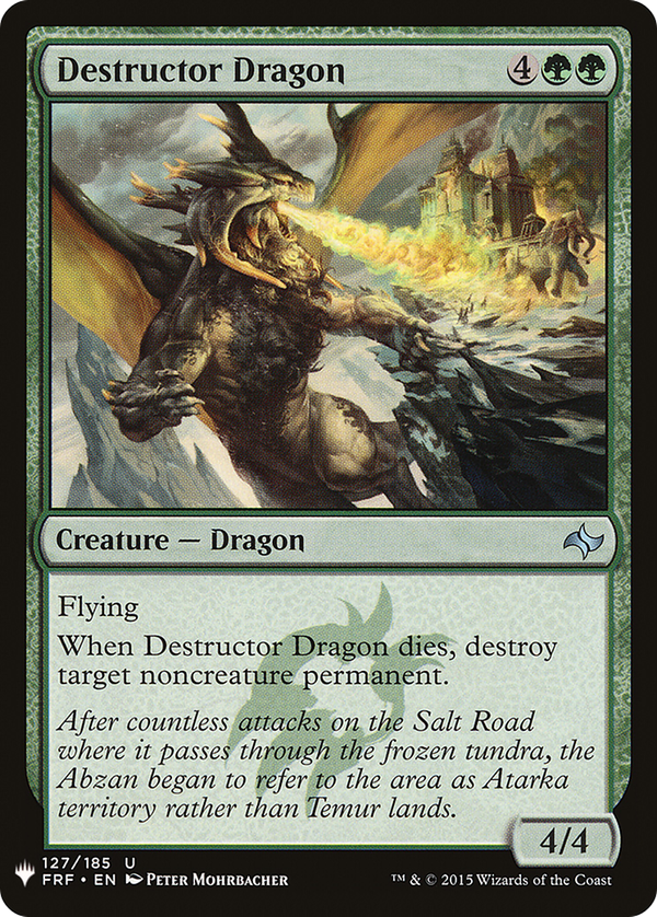 Destructor Dragon (plst)