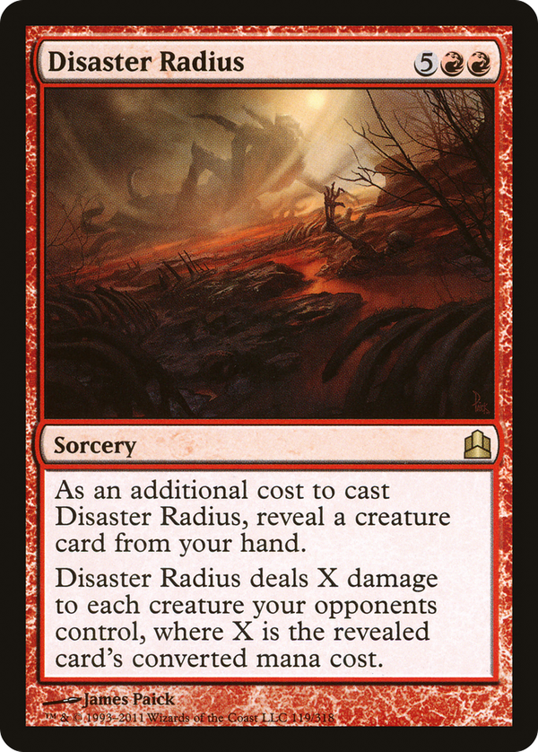 Disaster Radius (cmd)