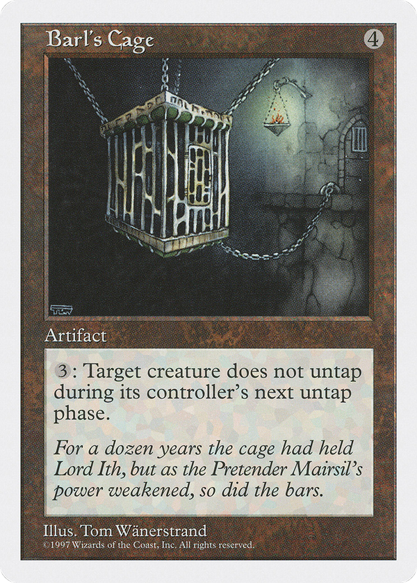 Barl's Cage (5ed)