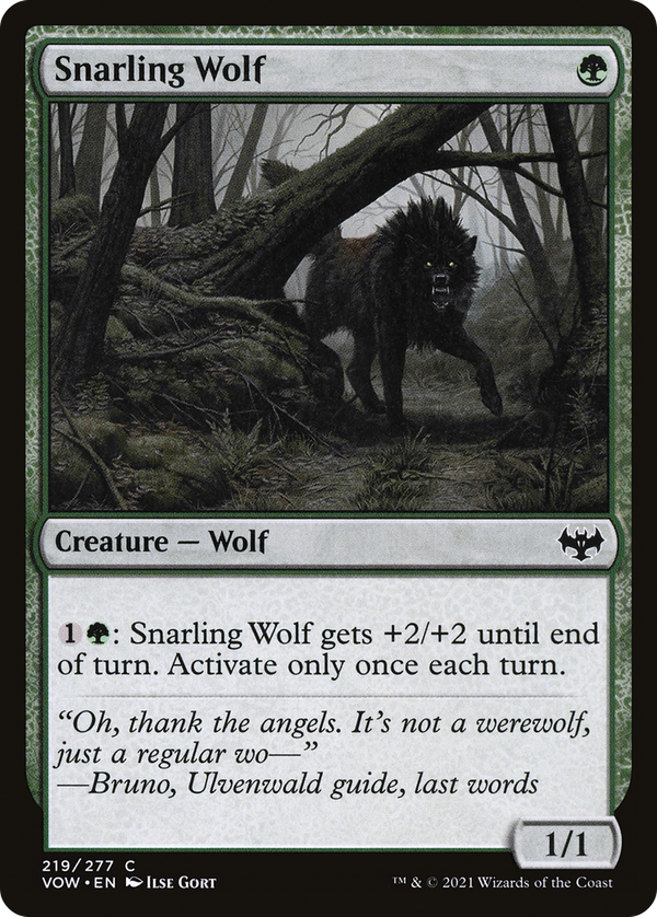 Snarling Wolf (vow)