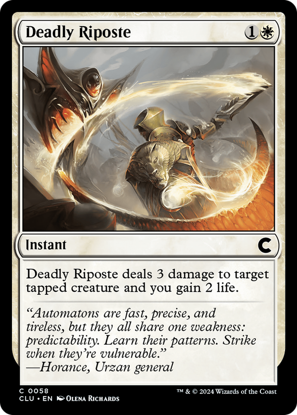 Deadly Riposte (clu)