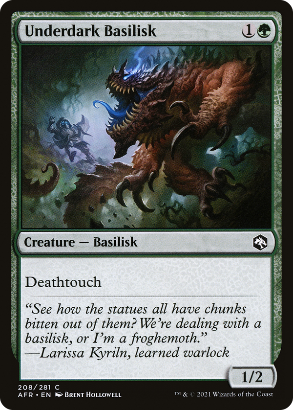 Underdark Basilisk (afr)