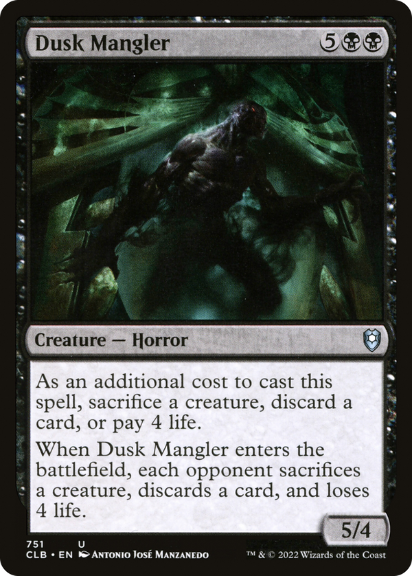 Dusk Mangler (clb)