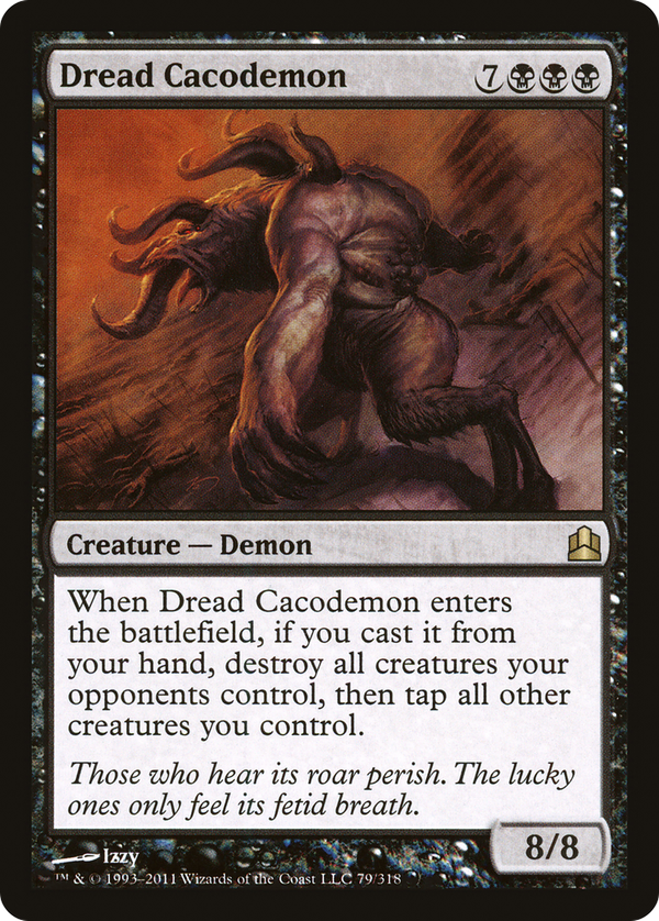 Dread Cacodemon (cmd)