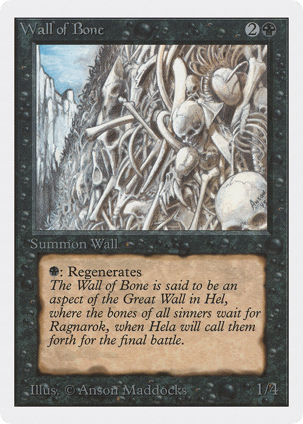 Wall of Bone (2ed)