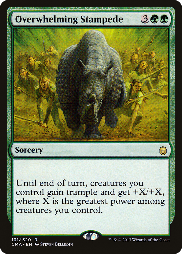 Overwhelming Stampede (cma)