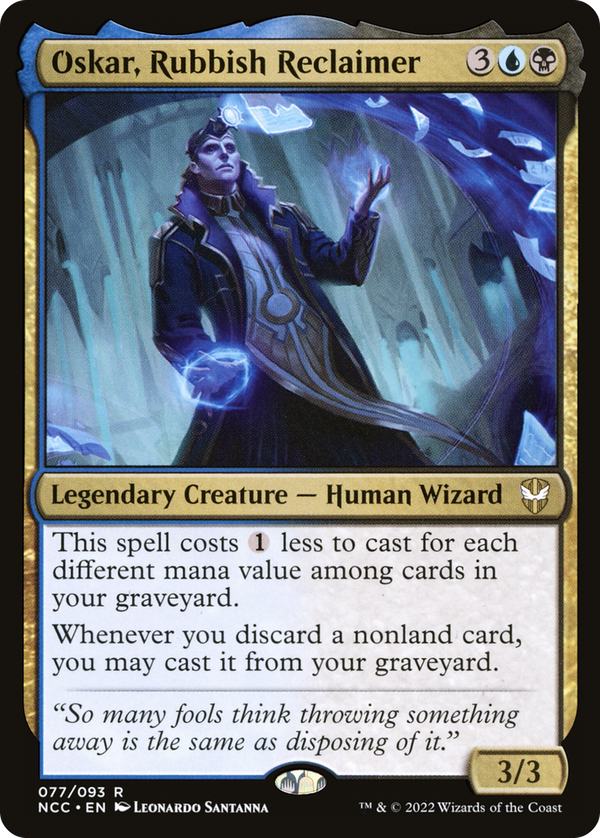 Oskar, Rubbish Reclaimer (ncc)