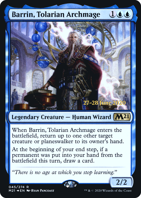 Barrin, Tolarian Archmage (pm21)