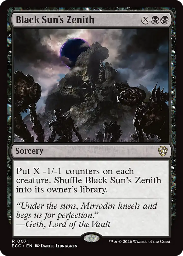 Black Sun's Zenith (ecc)
