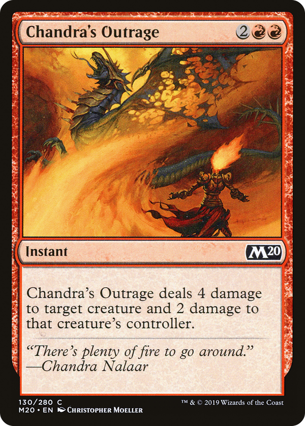 Chandra's Outrage (m20)