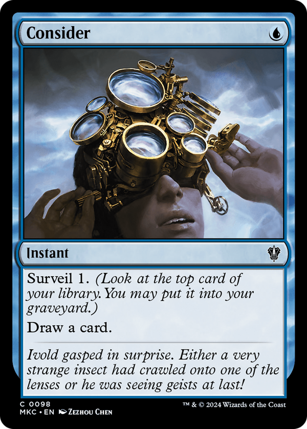 Consider (mkc)