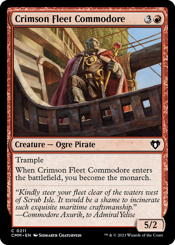 Crimson Fleet Commodore (cmm)