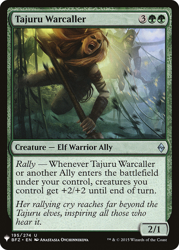 Tajuru Warcaller (plst)