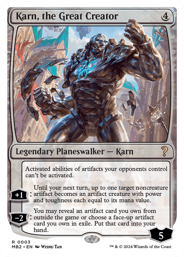 Karn, the Great Creator (mb2)