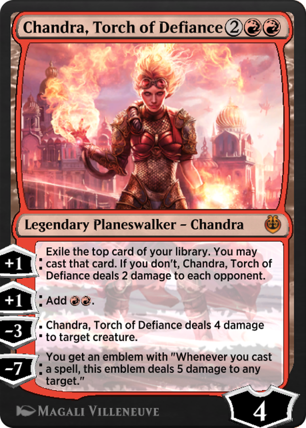 Chandra, Torch of Defiance (klr)