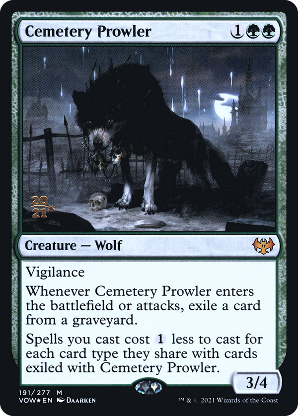 Cemetery Prowler (pvow)