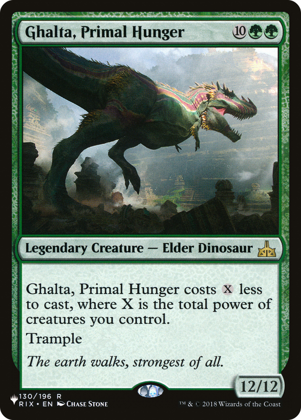 Ghalta, Primal Hunger (plst)