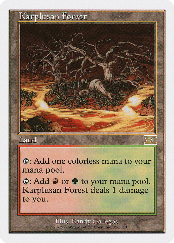 Karplusan Forest (6ed)