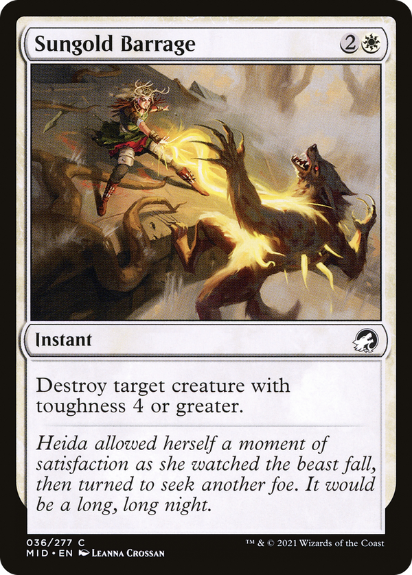Sungold Barrage (mid)