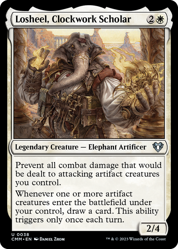 Losheel, Clockwork Scholar (cmm)
