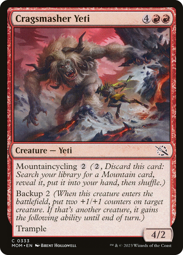 Cragsmasher Yeti (mom)