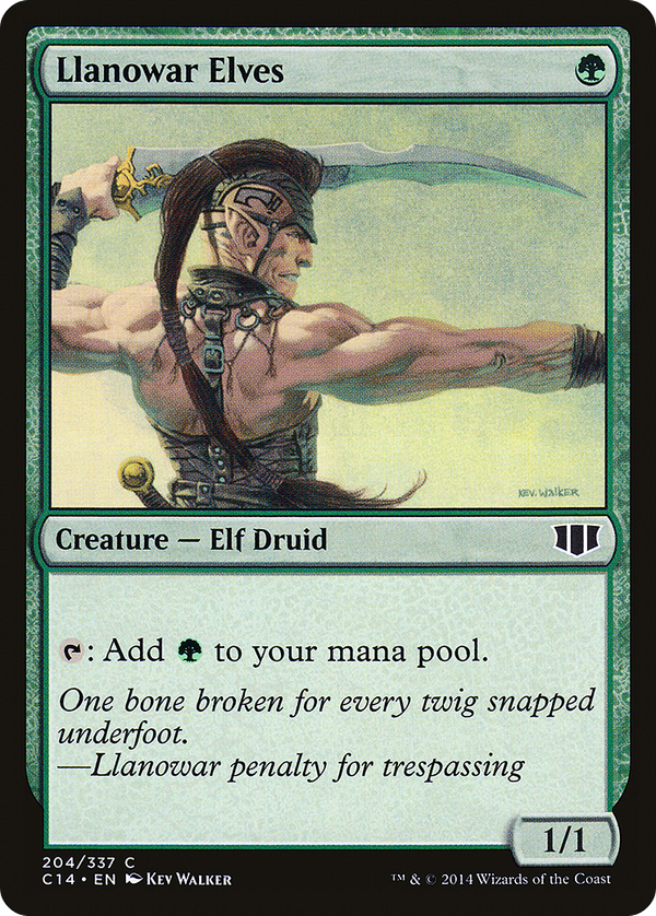 Llanowar Elves (c14)