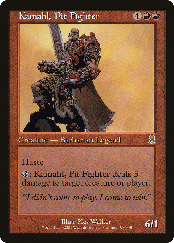 Kamahl, Pit Fighter (ody)