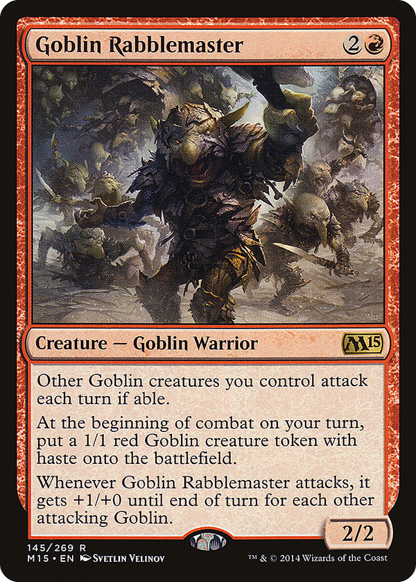 Goblin Rabblemaster (m15)
