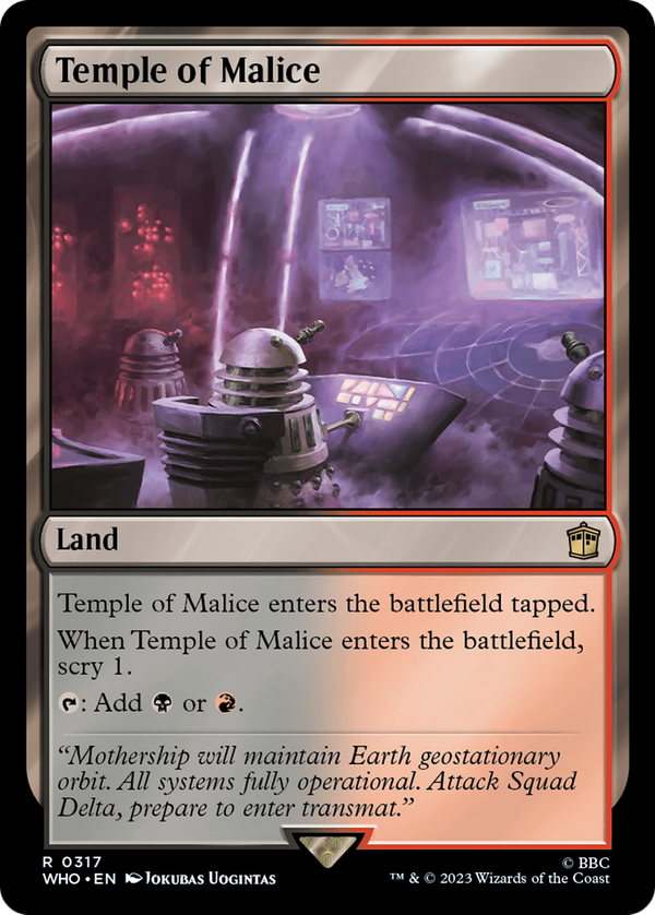 Temple of Malice (who)