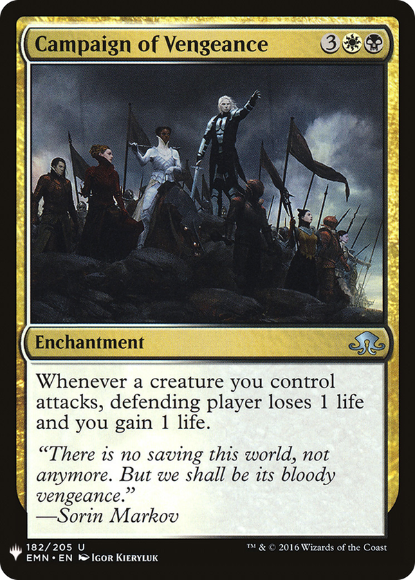 Campaign of Vengeance (plst)