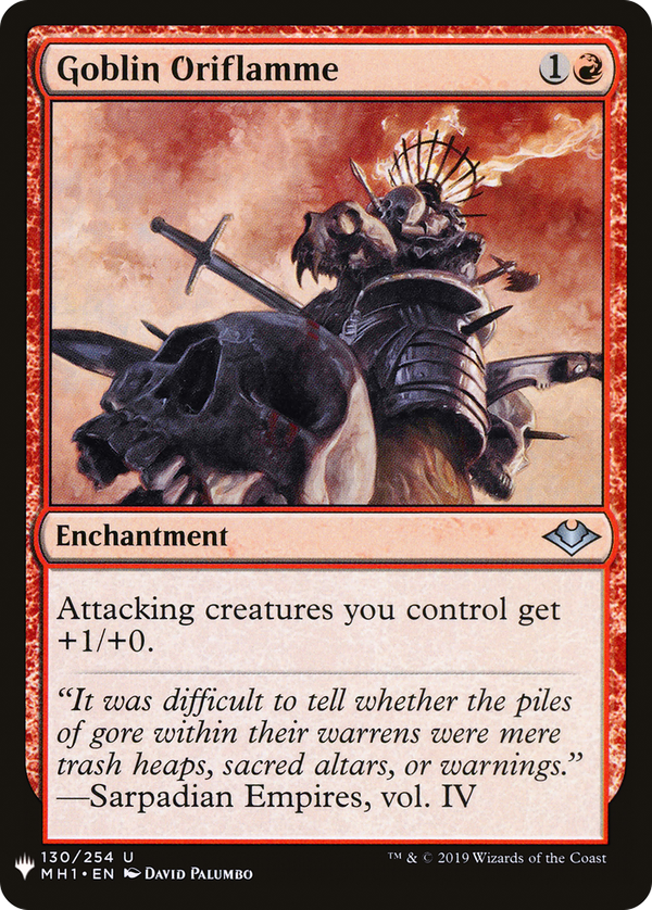 Goblin Oriflamme (plst)