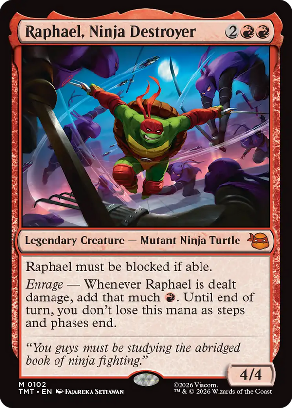 Raphael, Ninja Destroyer (tmt)