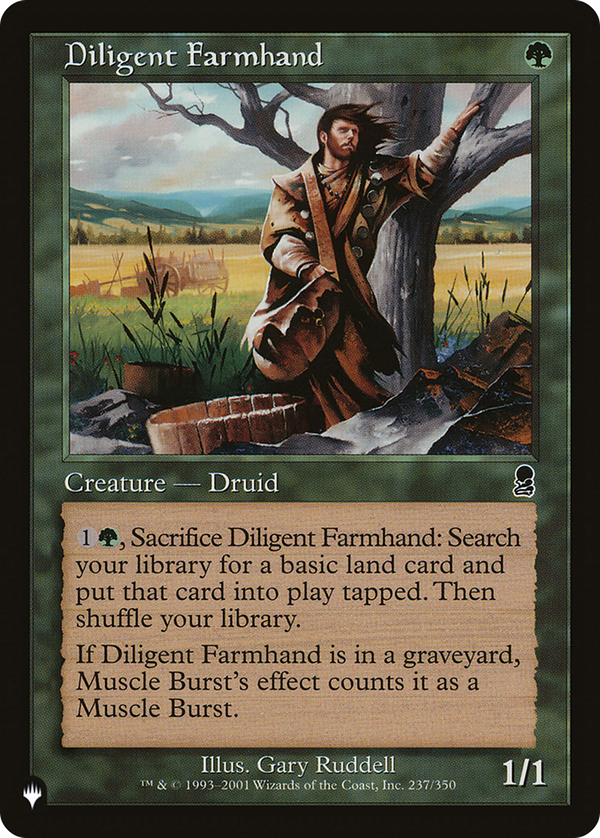 Diligent Farmhand (plst)