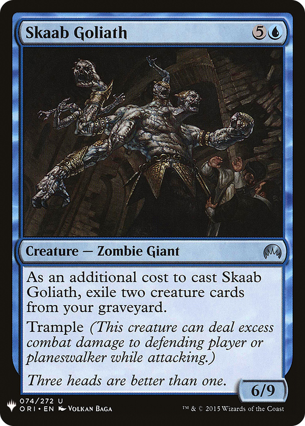 Skaab Goliath (plst)