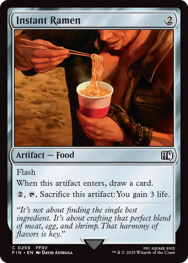 Instant Ramen (fin)