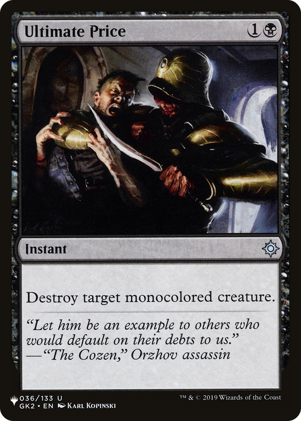 Ultimate Price (plst)