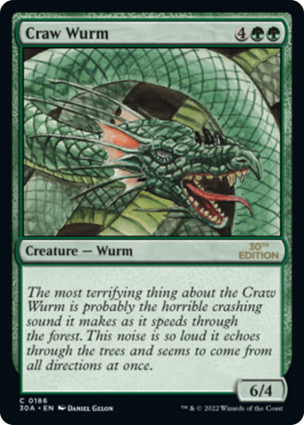 Craw Wurm (30a)