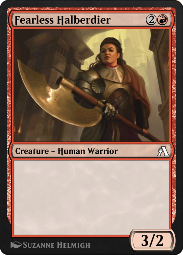 Fearless Halberdier (anb)