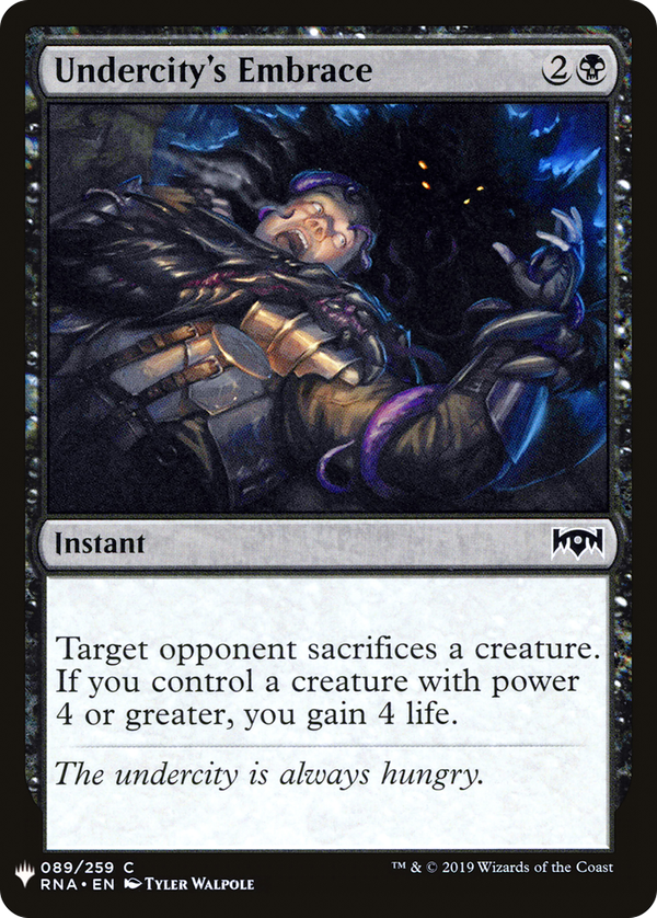 Undercity's Embrace (plst)