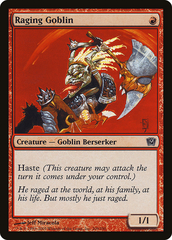 Raging Goblin (9ed)