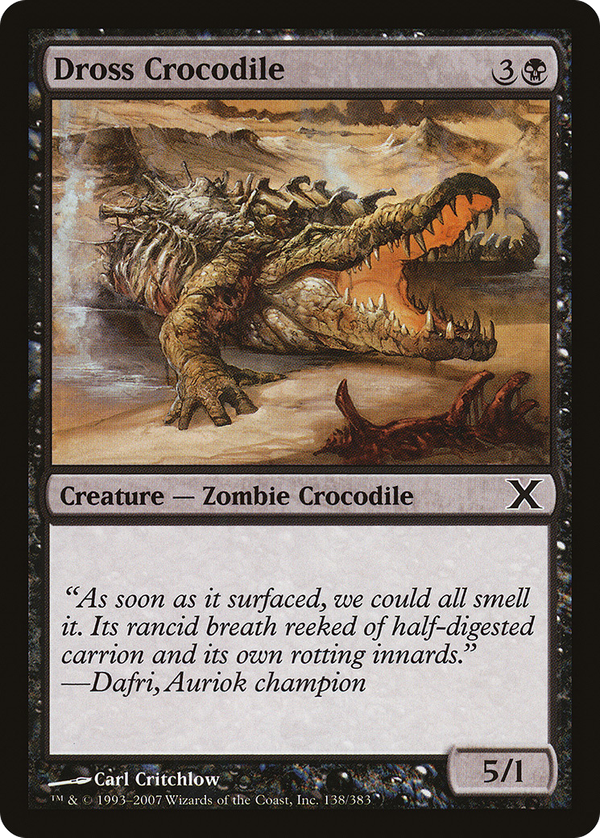 Dross Crocodile (10e)