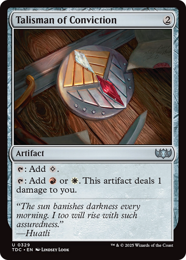 Talisman of Conviction (tdc)